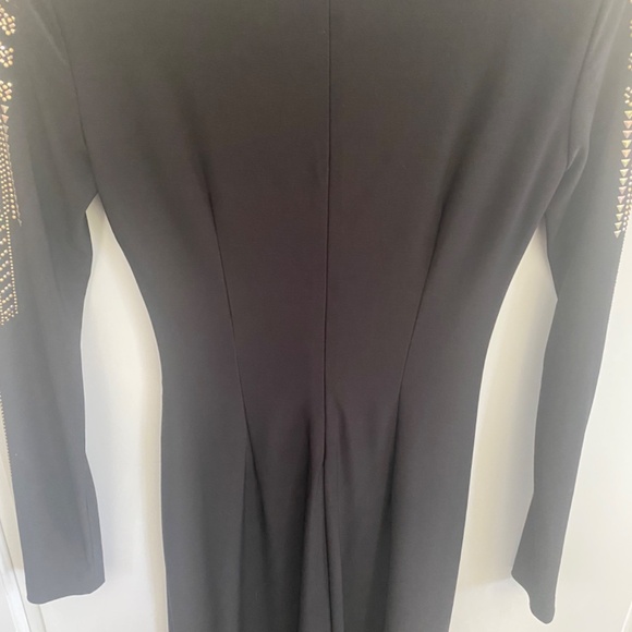 Cache black midi dress with studded detail size 0 - Picture 5 of 6